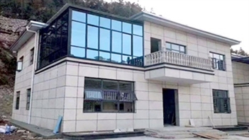 河南省信陽(yáng)市新縣青龍峽風(fēng)景區(qū)半山別墅冷暖項(xiàng)目案例